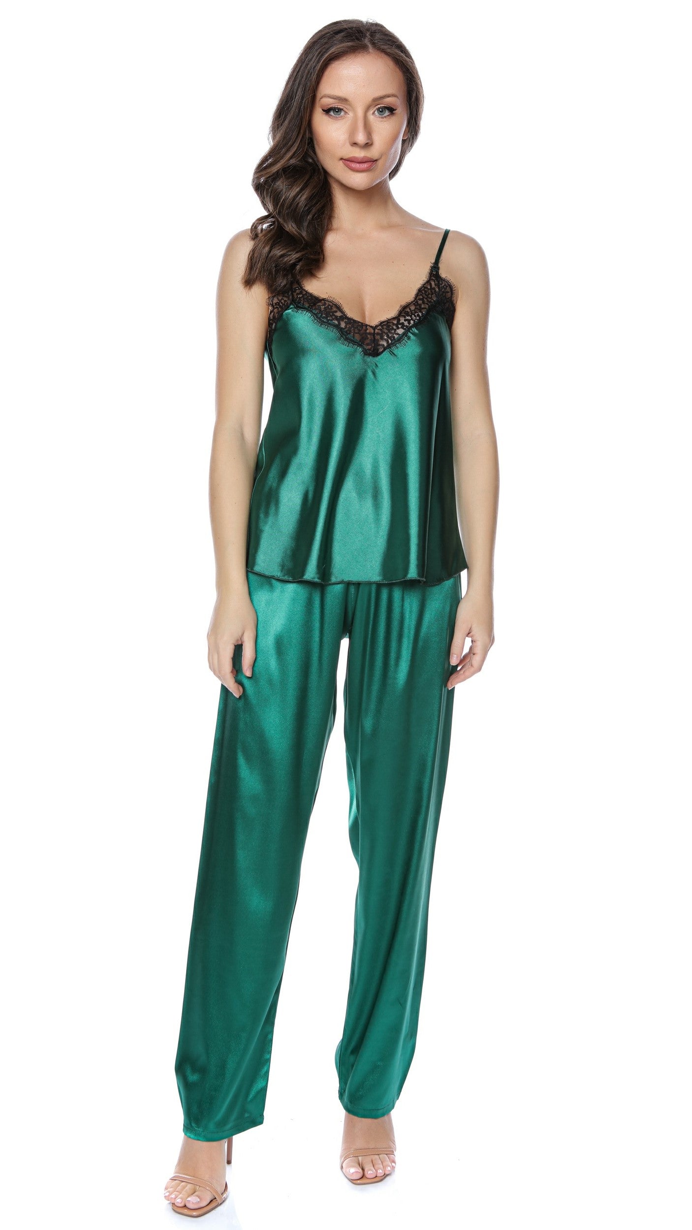 Set Pijama din Satin pentru Damă - Cristina