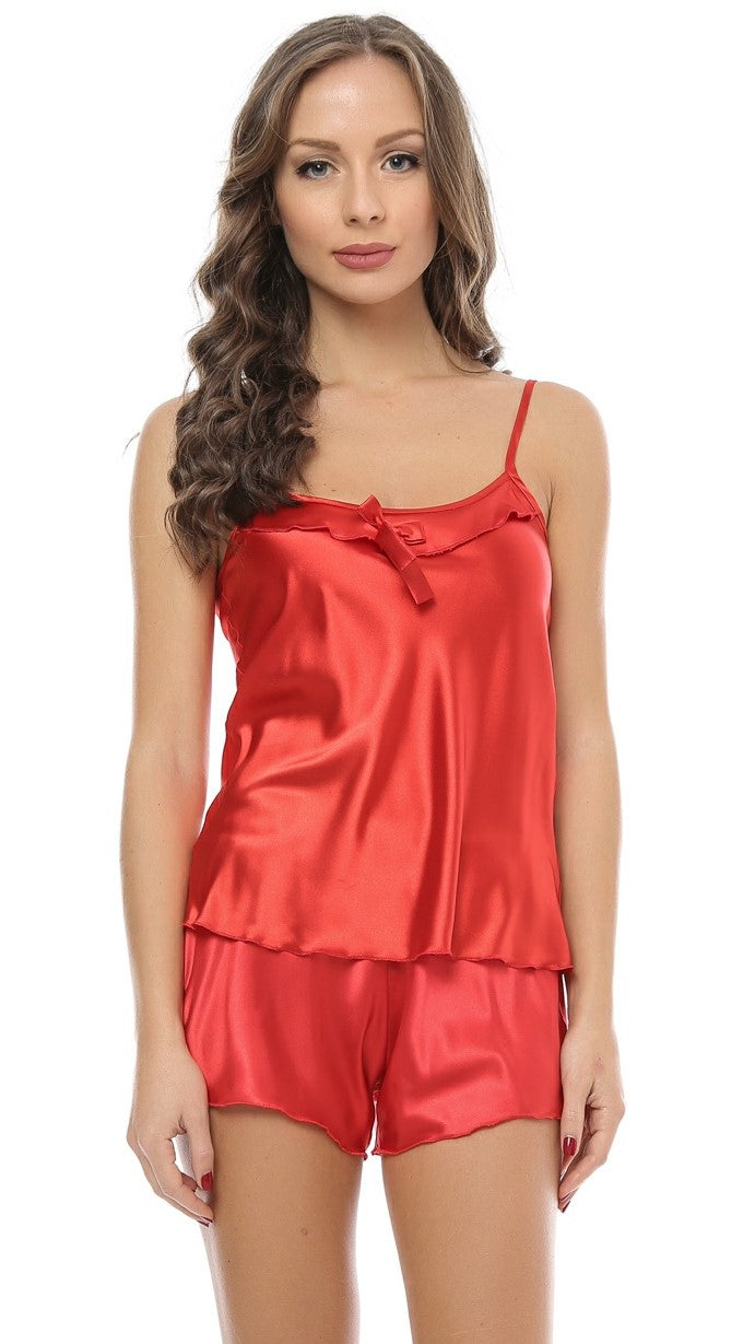 Set Babydoll din Satin pentru Damă - Oana
