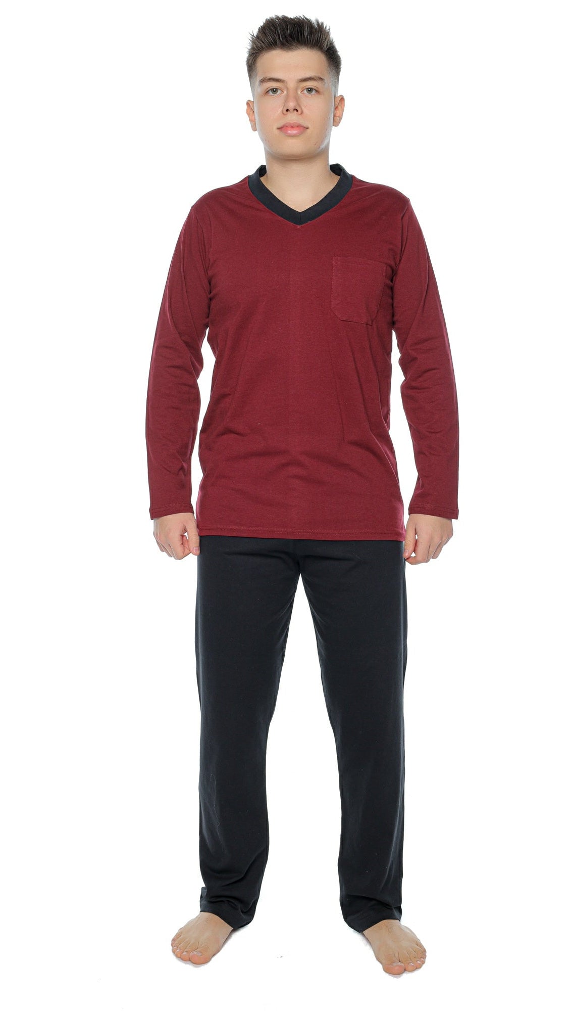 Set Pijama din Bumbac Subțire pentru Bărbați – Cristian