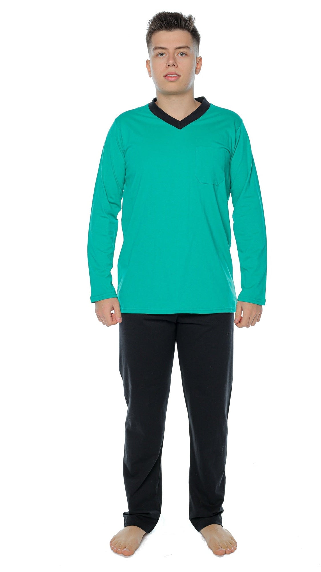 Set Pijama din Bumbac Subțire pentru Bărbați – Cristian