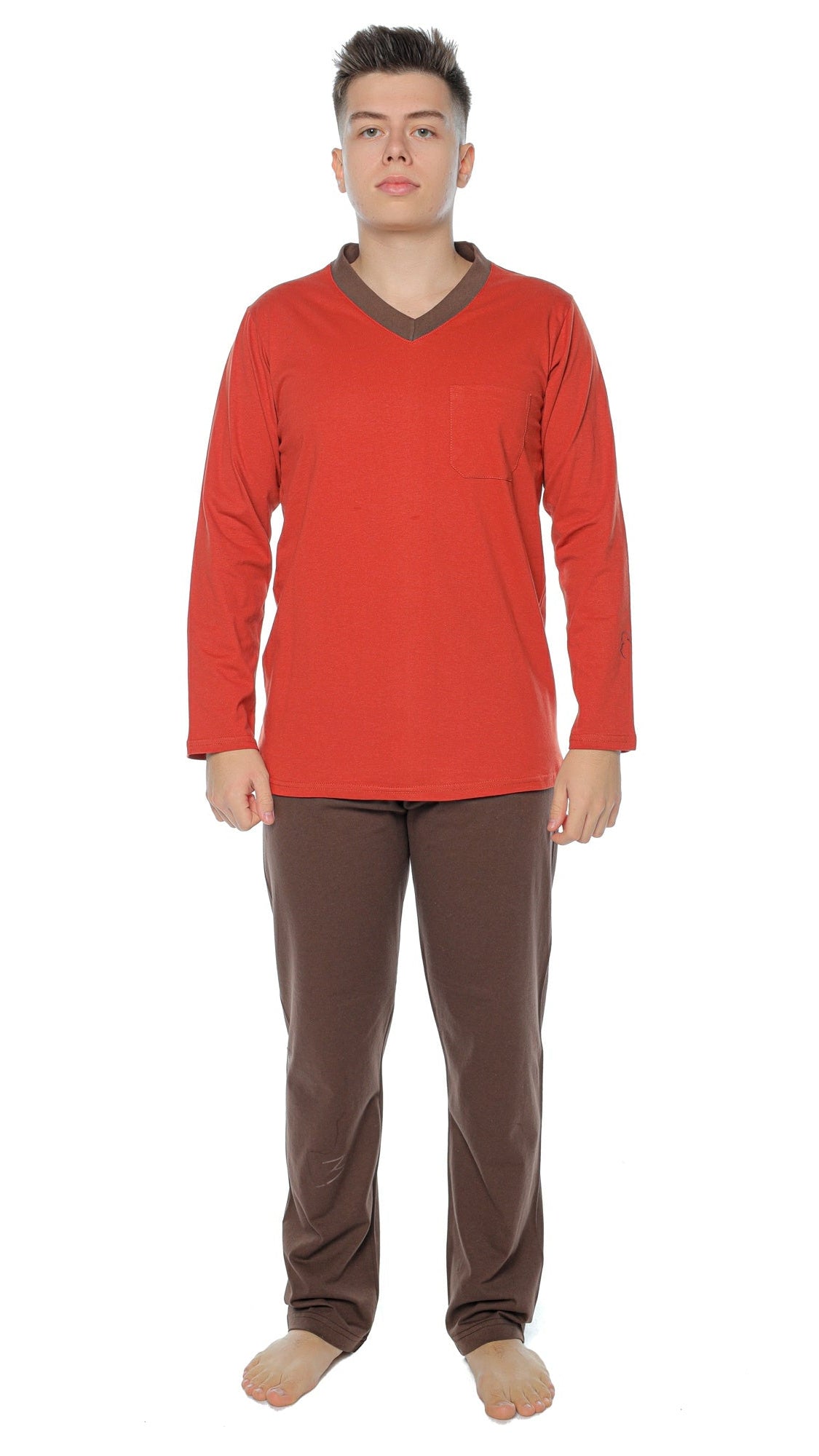 Set Pijama din Bumbac Subțire pentru Bărbați – Cristian