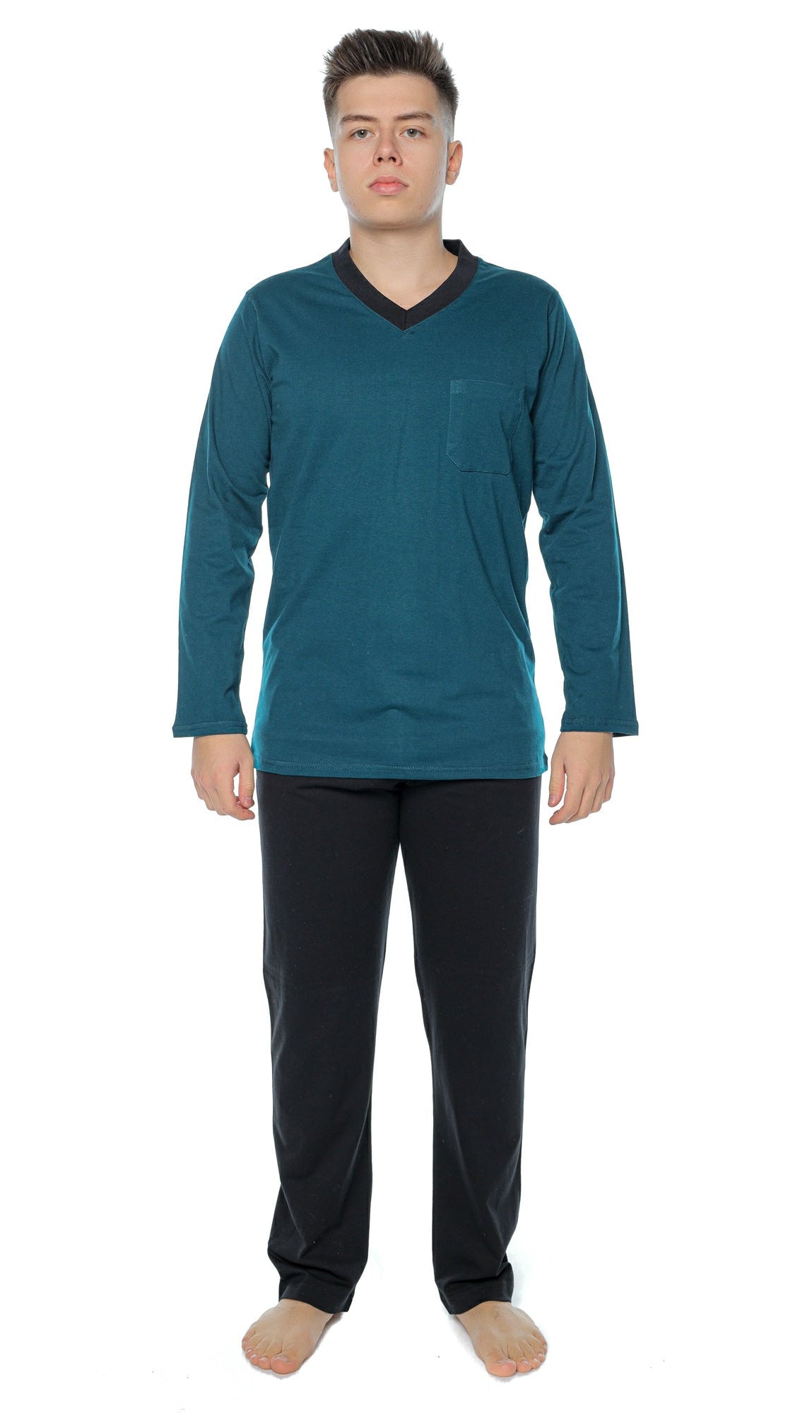 Set Pijama din Bumbac Subțire pentru Bărbați – Cristian