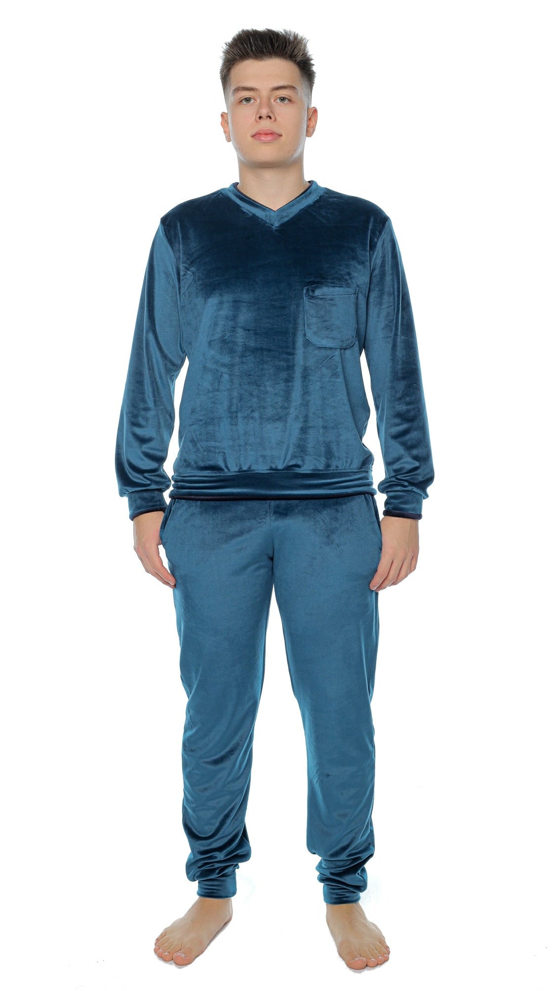 Trening din Catifea pentru Bărbați, cu mânecă lungă – Robert